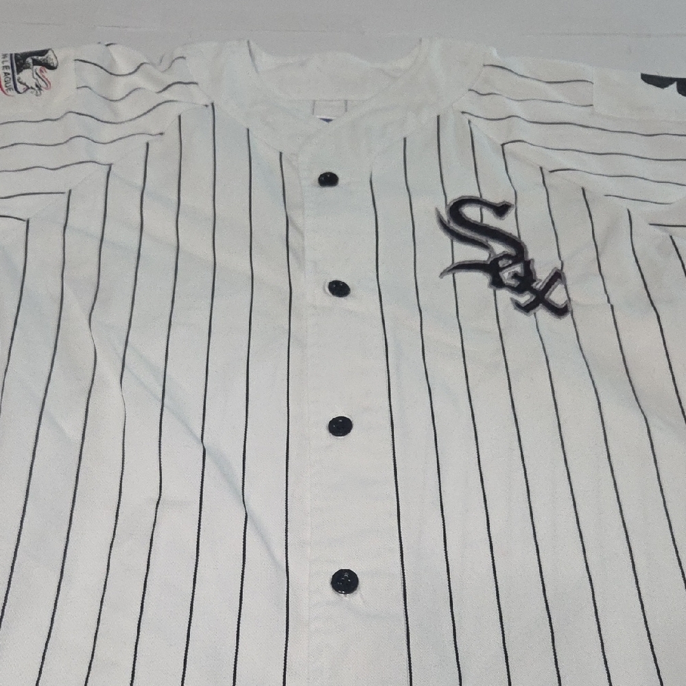 STARTER White Sox Pinstripe Men's Jersey
